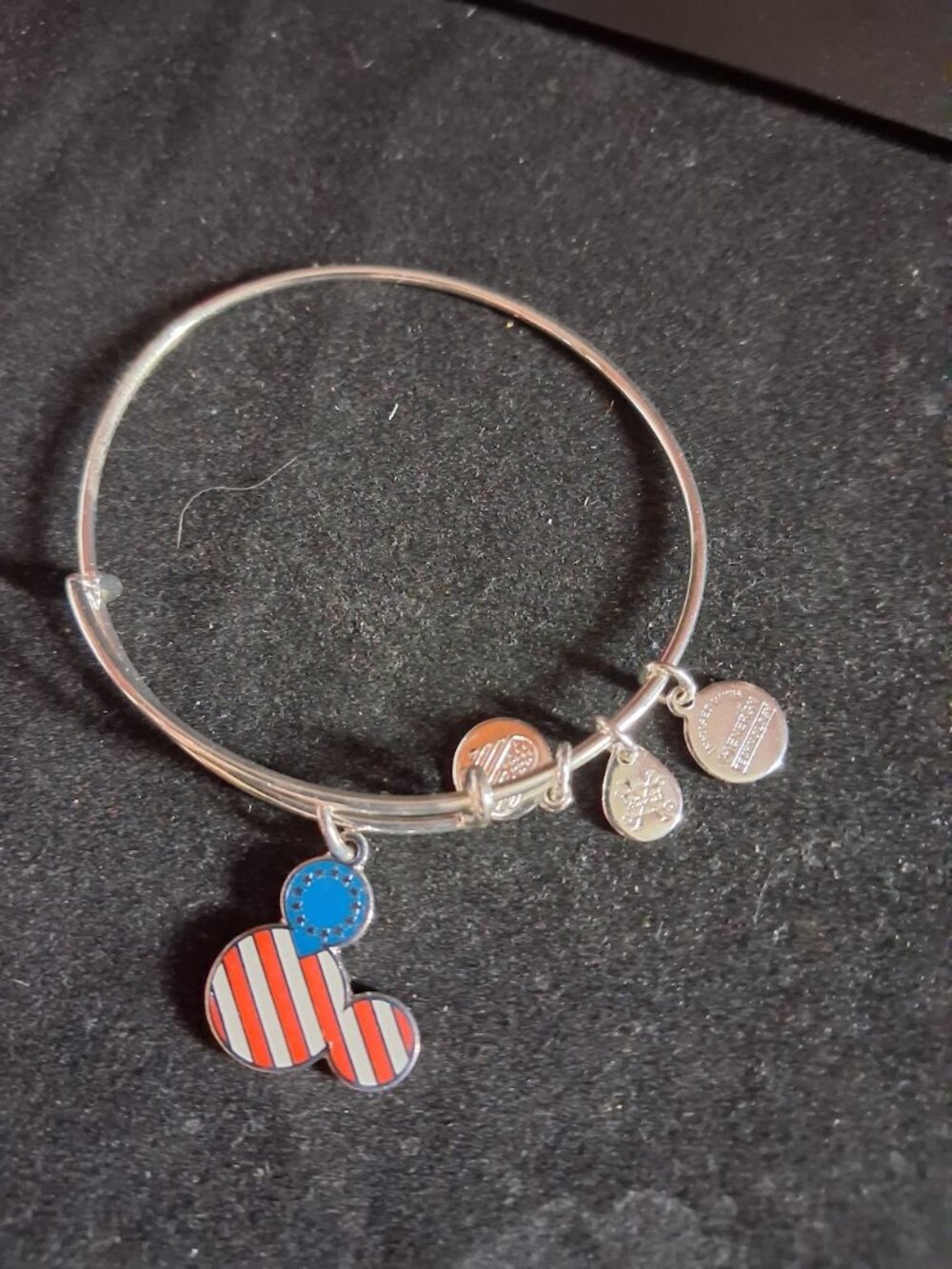 Patriotic Disney Alex & Ani bangle bracelet